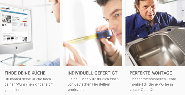 Wähle und Konfiguriere deine Küche